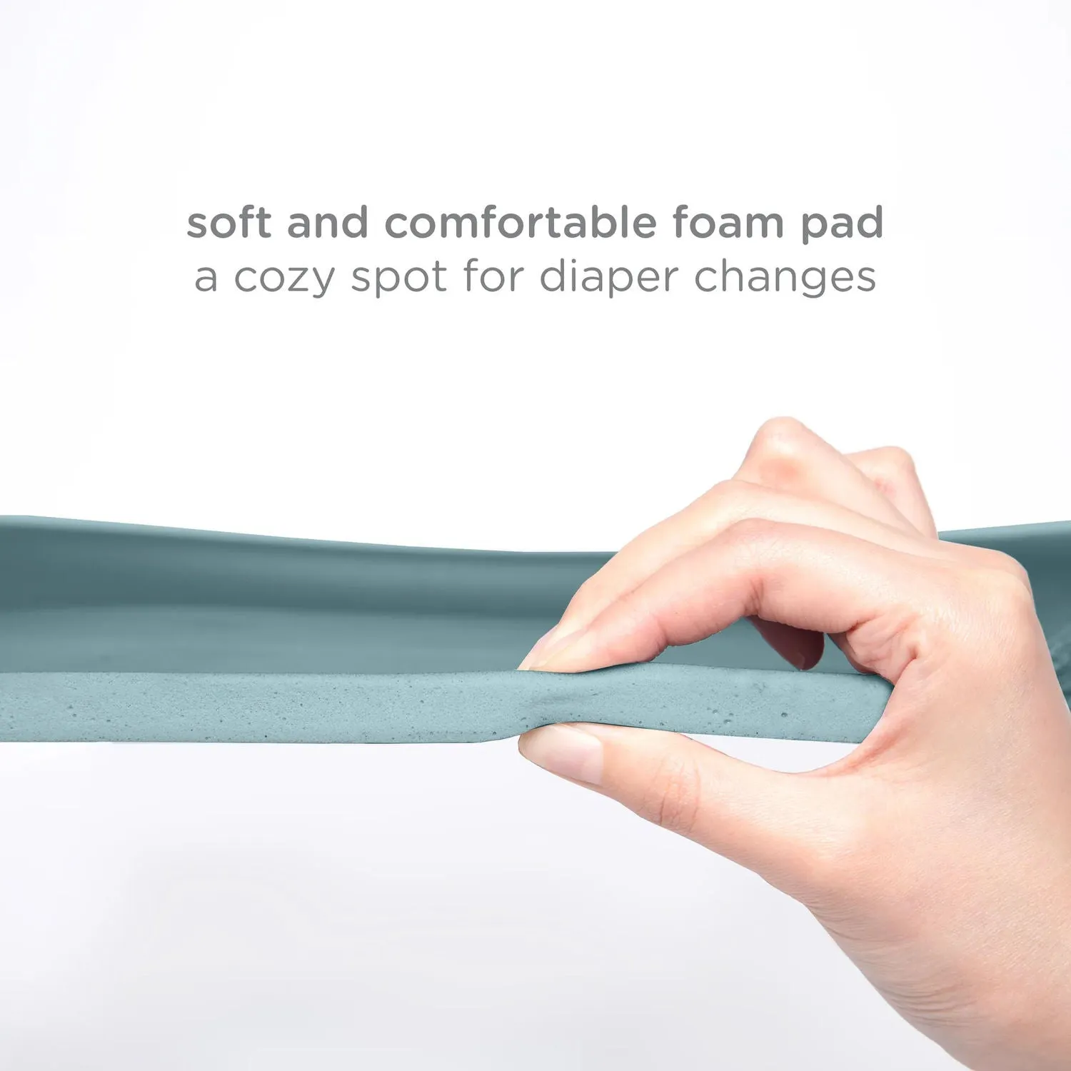 Ubbi Foam Changing Pad - Open Water