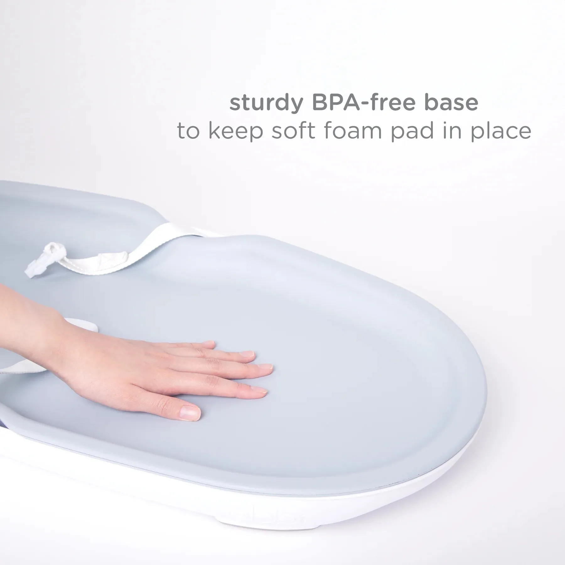 Ubbi Foam Changing Pad - Taupe