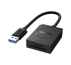 UGREEN UG-20250 2 in 1 USB 3.0 Card Reader 15cm without OTG
