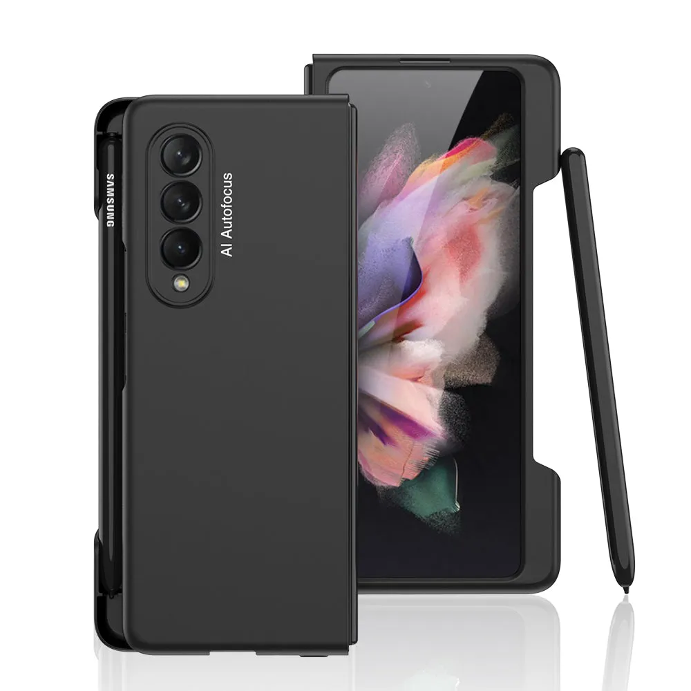 Ultra-Thin With Pen Slot and Capacitance Pen Case For Samsung Galaxy Z Fold 3 5G