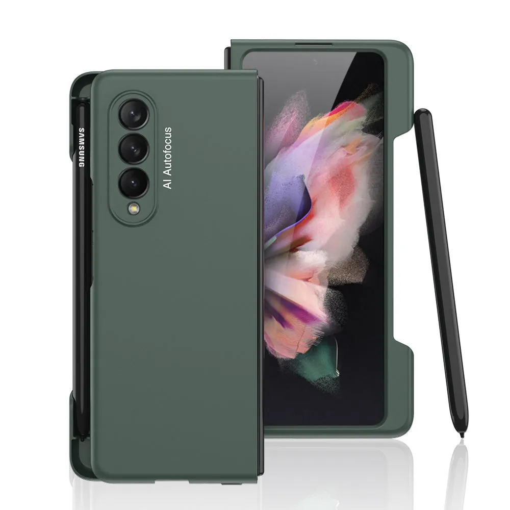 Ultra-Thin With Pen Slot and Capacitance Pen Case For Samsung Galaxy Z Fold 3 5G