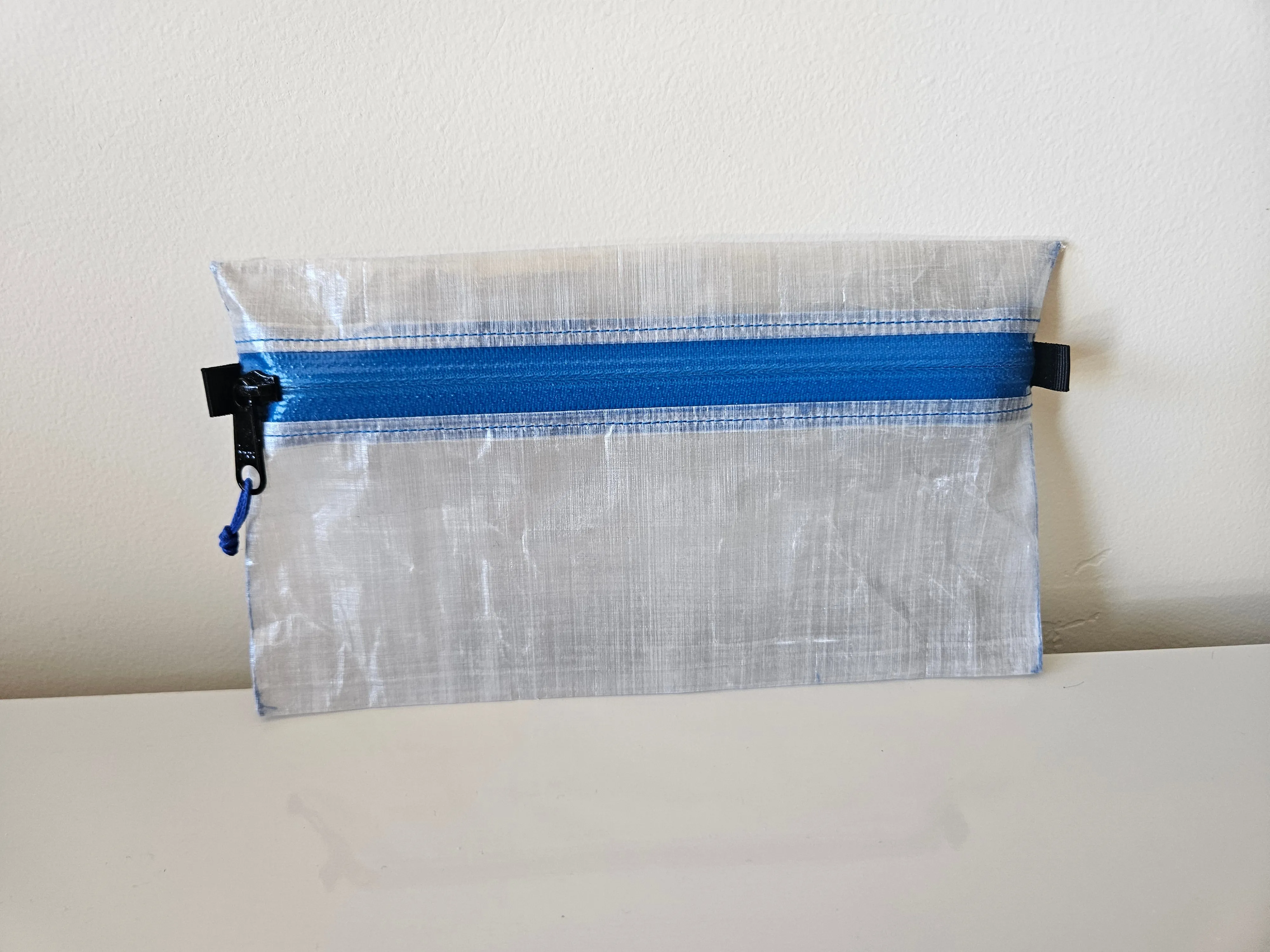 Ultralight Rectangle Zipper Pouches - Clear 1.43 oz/yd Dyneema