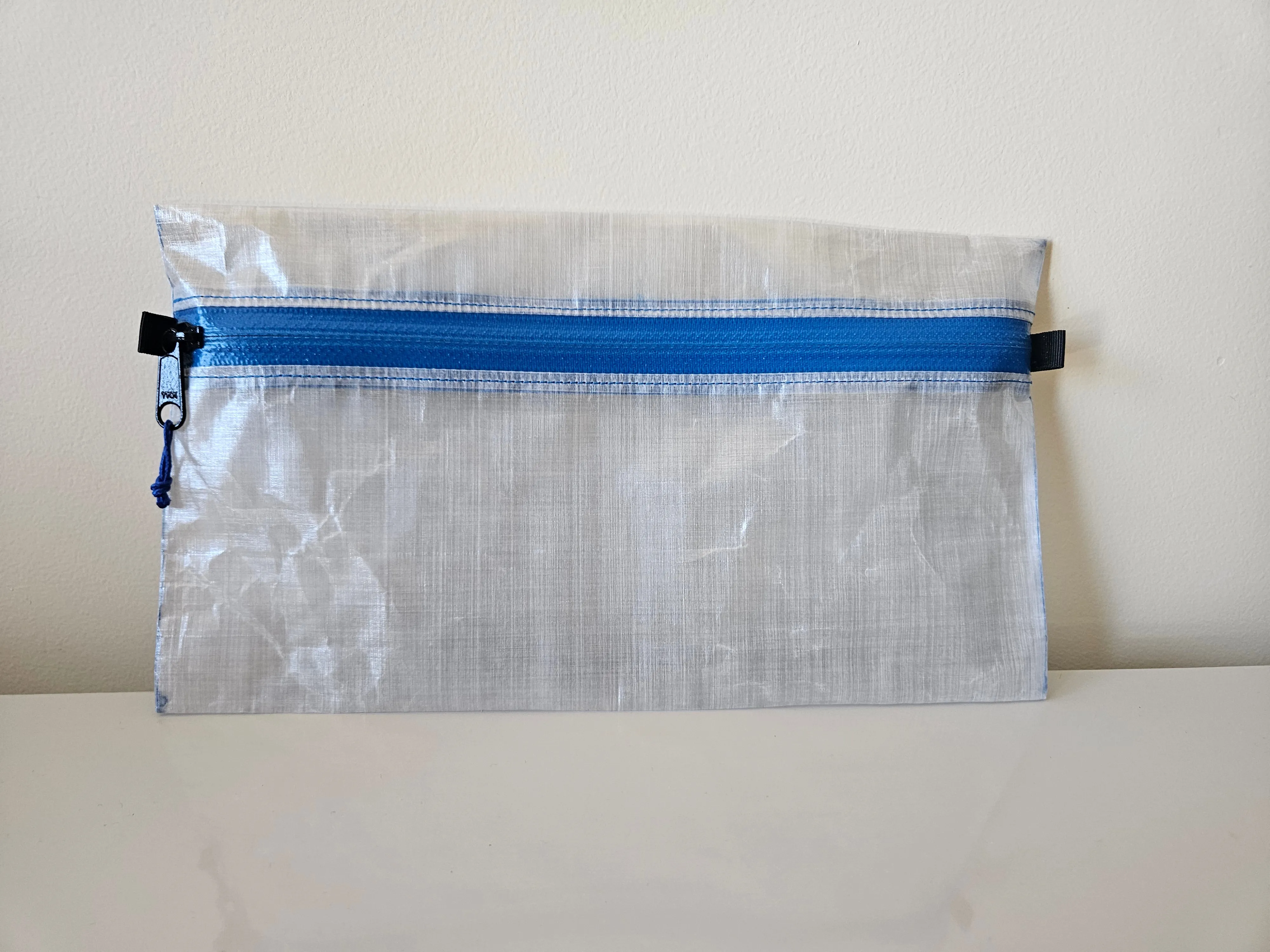 Ultralight Rectangle Zipper Pouches - Clear 1.43 oz/yd Dyneema