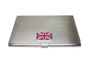 United Kingdom Union Jack Flag Business Card Holder