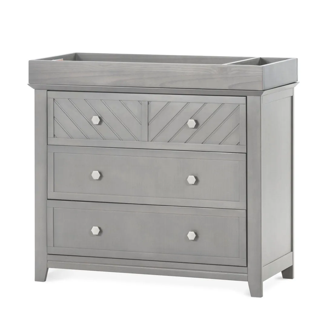 Universal Changing Table Topper Child Craft Color: Lunar Gray