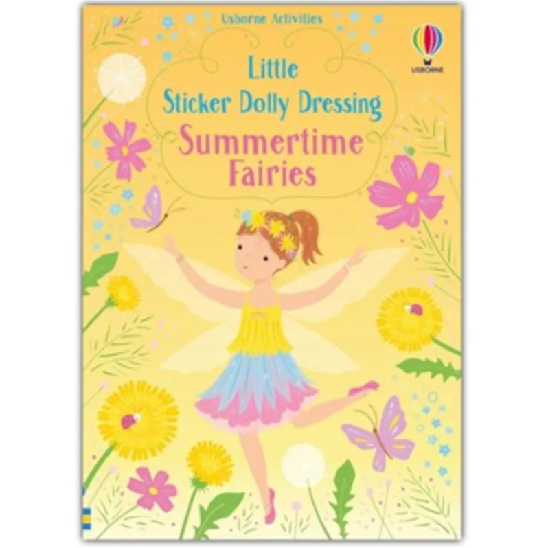 Usborne Books: Little Sticker Dolly Dressing: Summertime Fairies (Paperback Book)