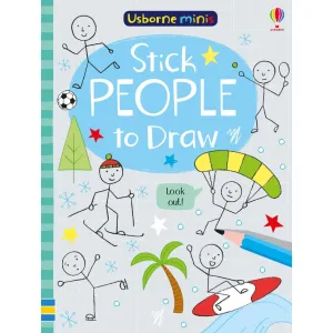 Usborne Minis: Stick People to Draw (Paperback Book)