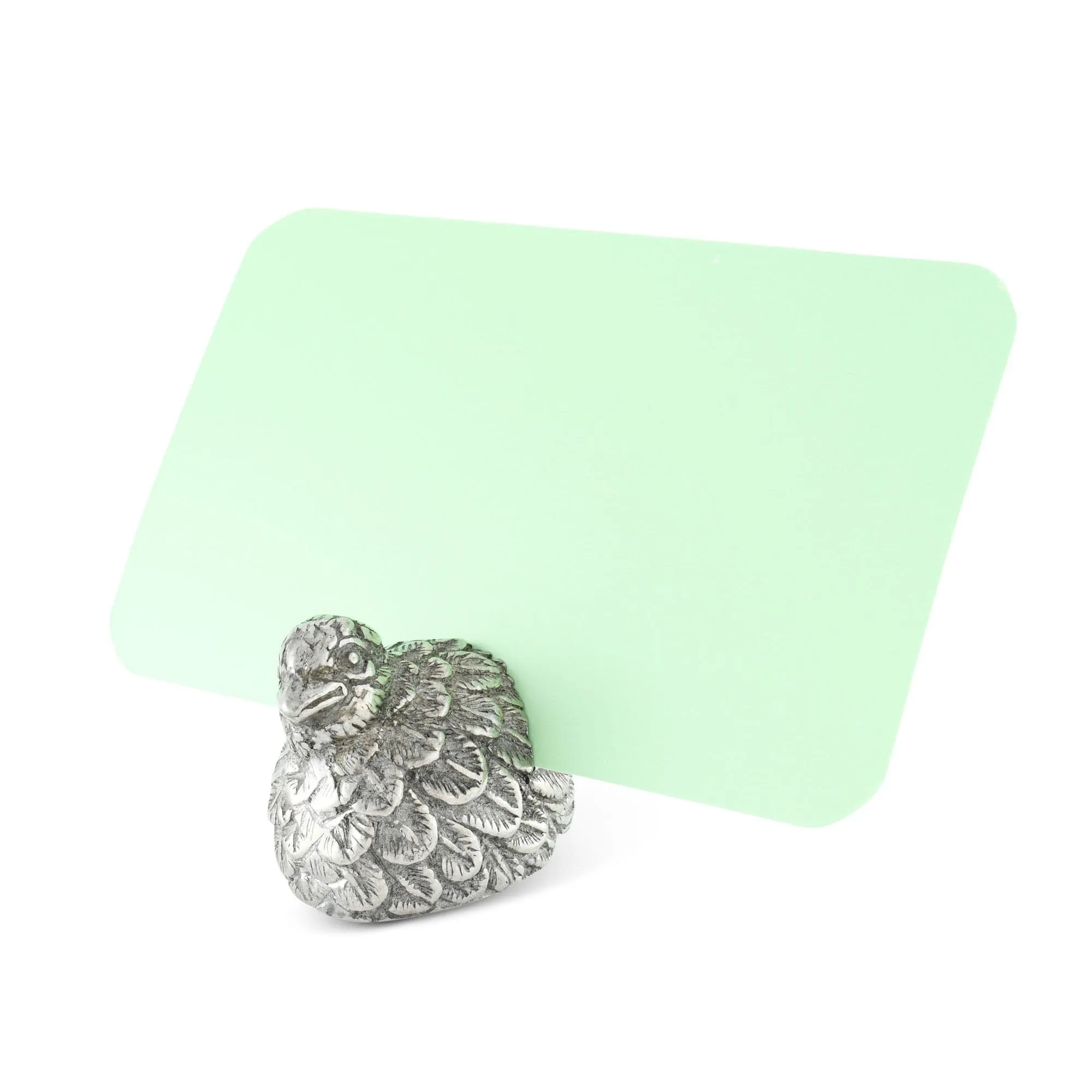 Vagabond House Quail Place Card Holder