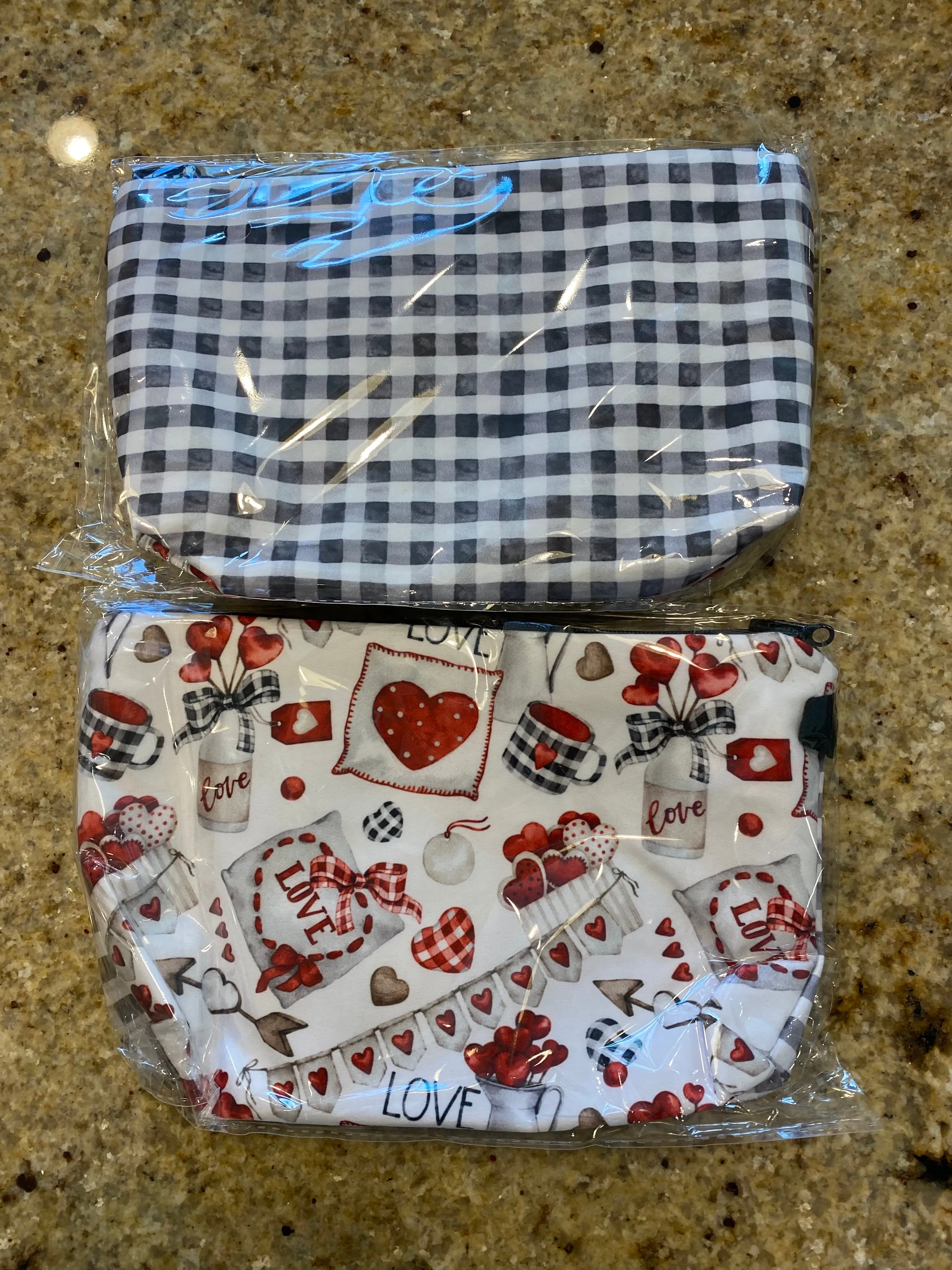 Valentine’s Neoprene Pouches