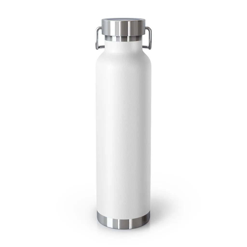 Vela Blue Logo 22oz Vacuum Insulated Bottle