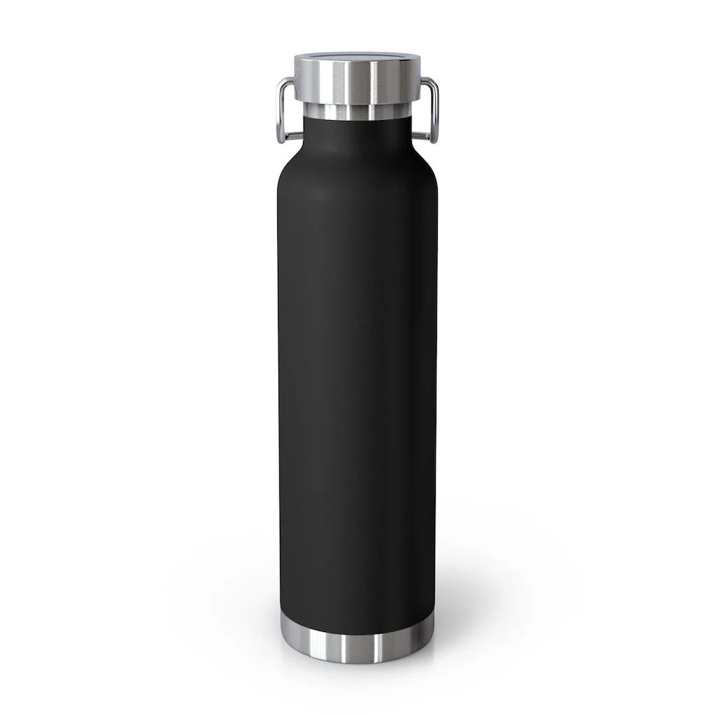Vela Blue Logo 22oz Vacuum Insulated Bottle