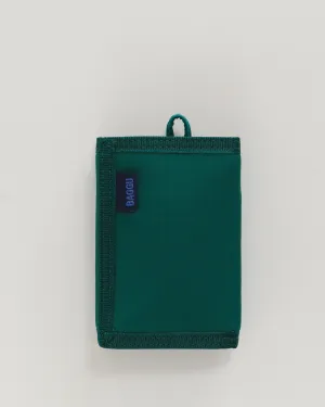 Velcro Nylon Wallet - Malachite