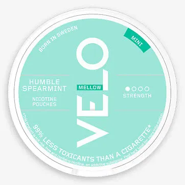 Velo Mini Humble Spearmint Nicotine Pouches (20pcs/Can)