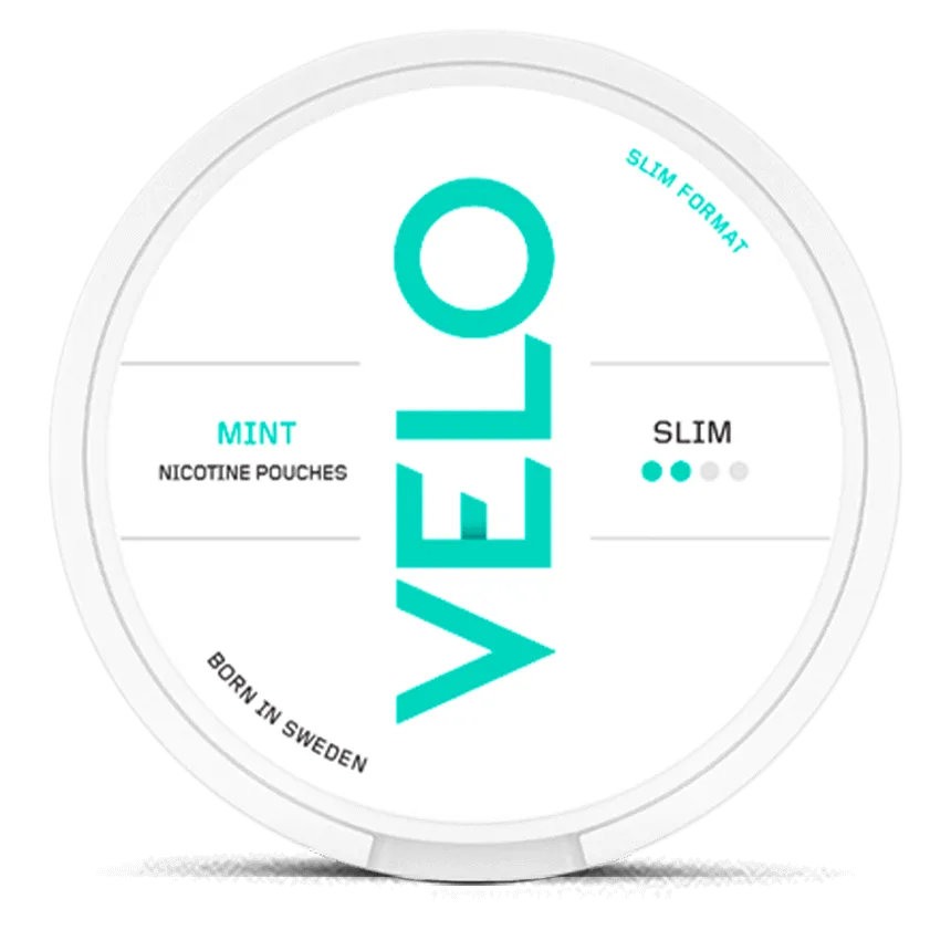Velo Witty Spearmint (Mint) Nicotine Pouches (20pcs/ Can)