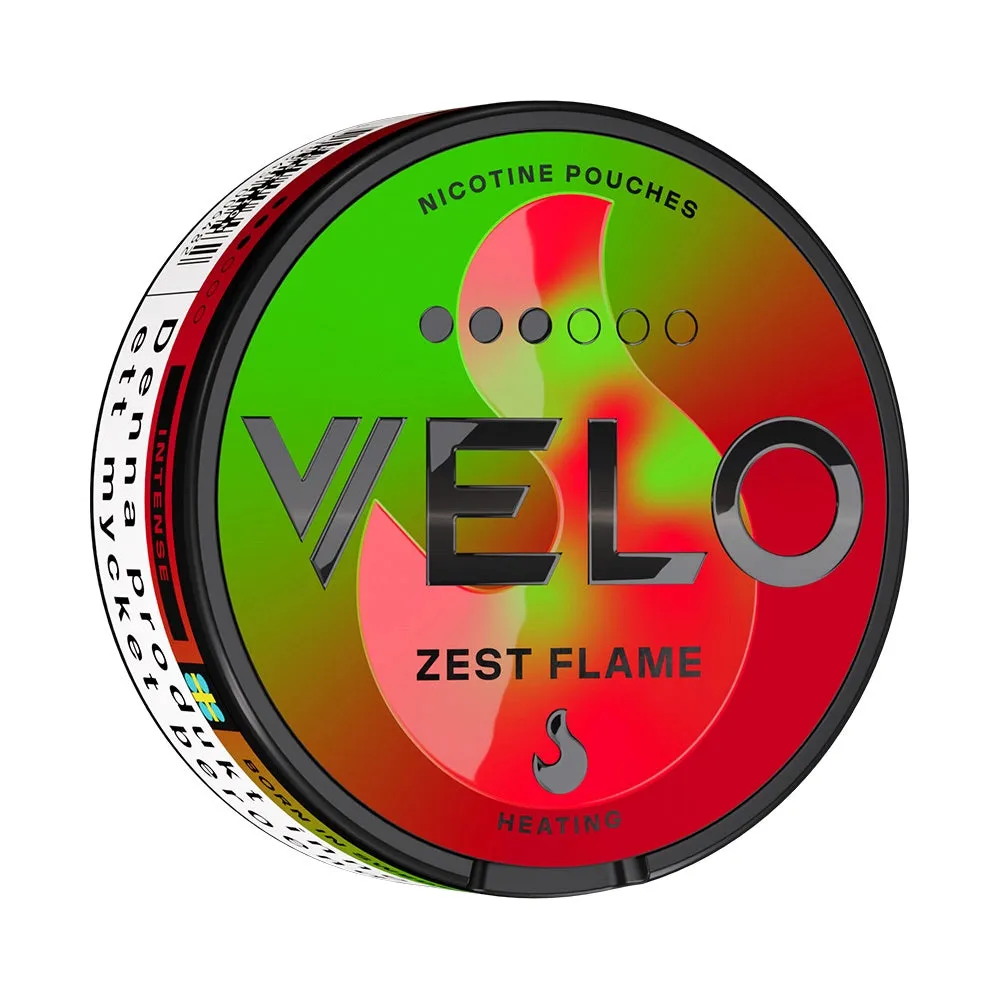 Velo Zest Flame Nicotine Pouches (20pcs/Can)