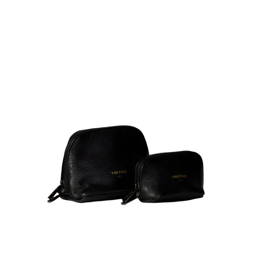 Vestirsi Cosmetic Pouch Duo Black