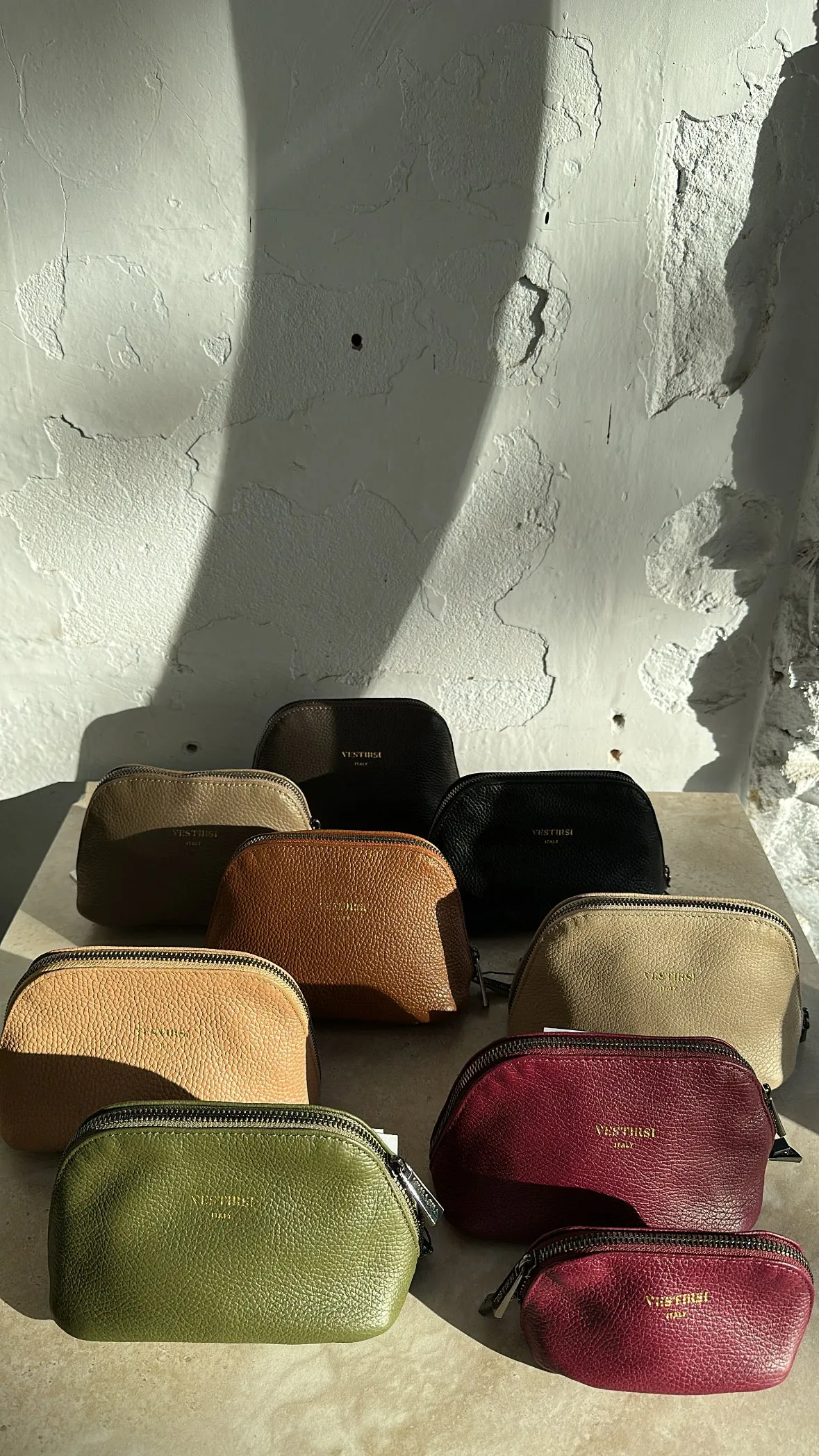 Vestirsi Cosmetic Pouch Duo Black