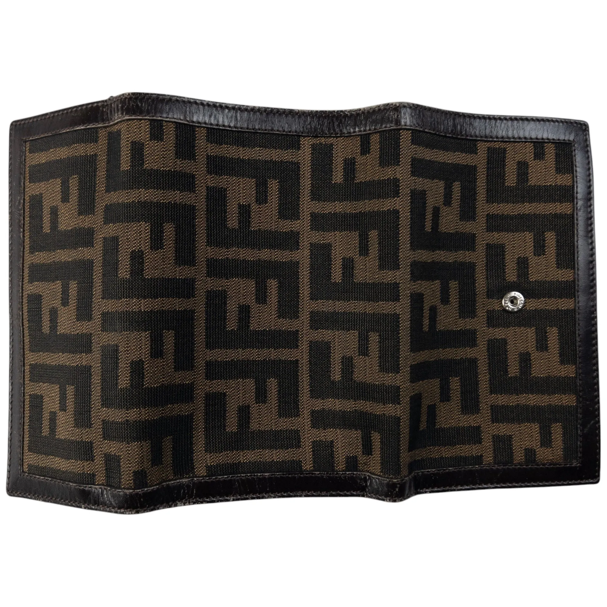 Vintage Fendi Monogram Tri-Fold Wallet