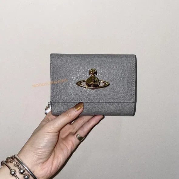 Vivienne Westwood Japan Exclusive Grey Tri-fold Wallet