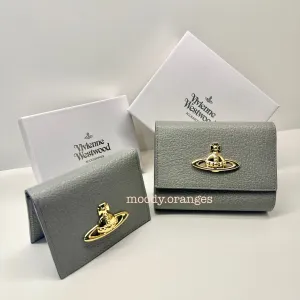 Vivienne Westwood Japan Exclusive Grey Tri-fold Wallet