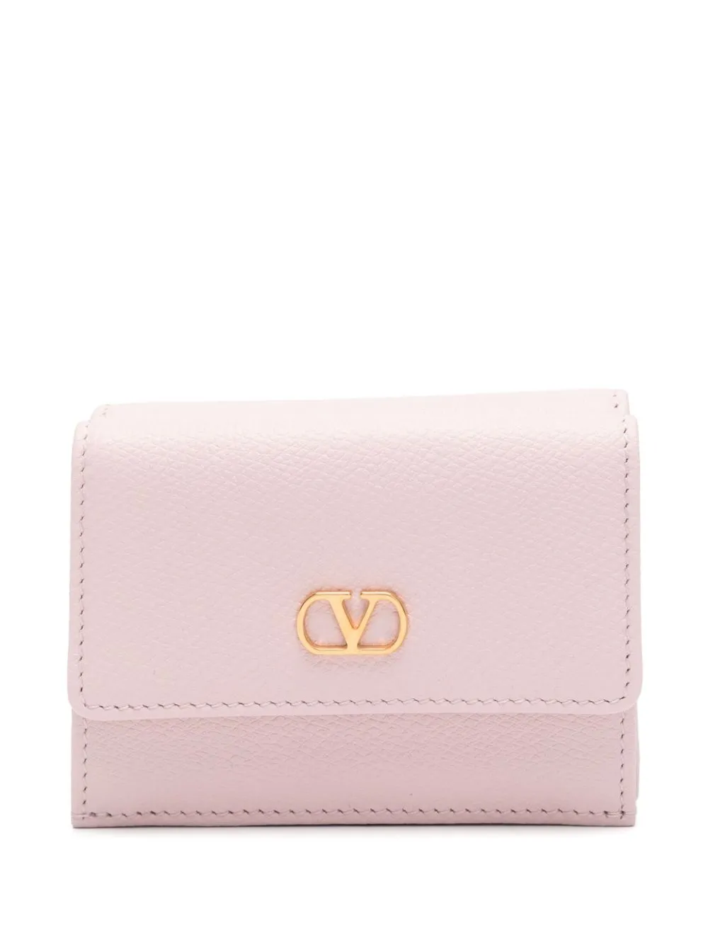Vlogo signature leather wallet