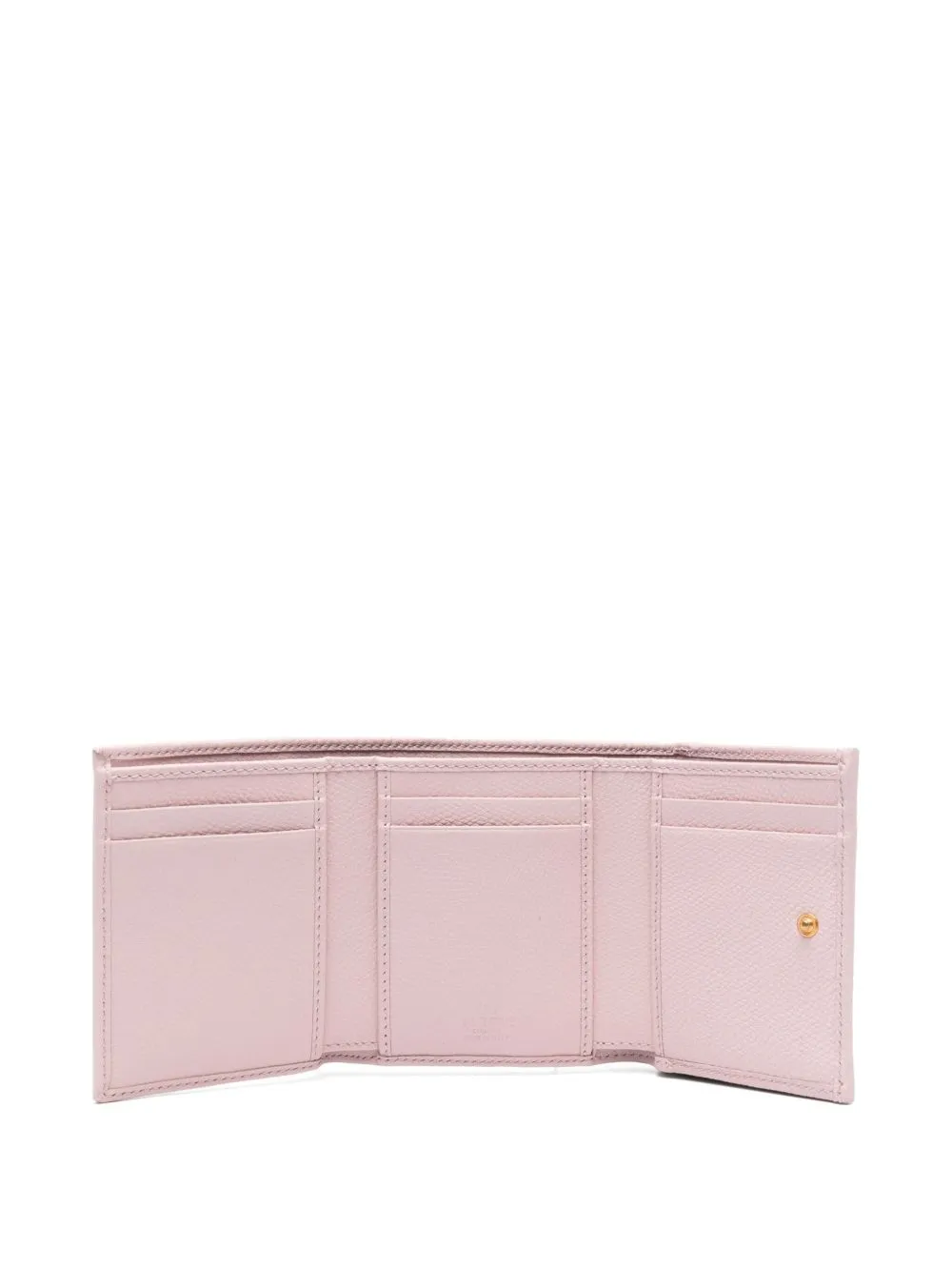 Vlogo signature leather wallet