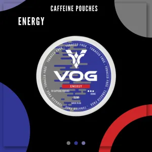VOG Caffeine Pouches Energy (20pcs/Can)