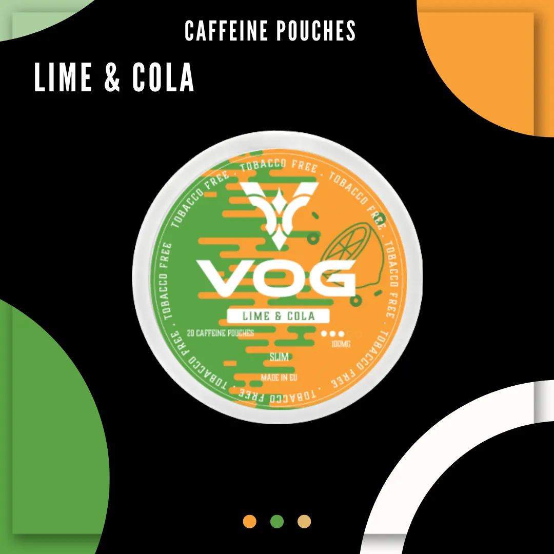 VOG Caffeine Pouches Lime & Cola (20pcs/Can)