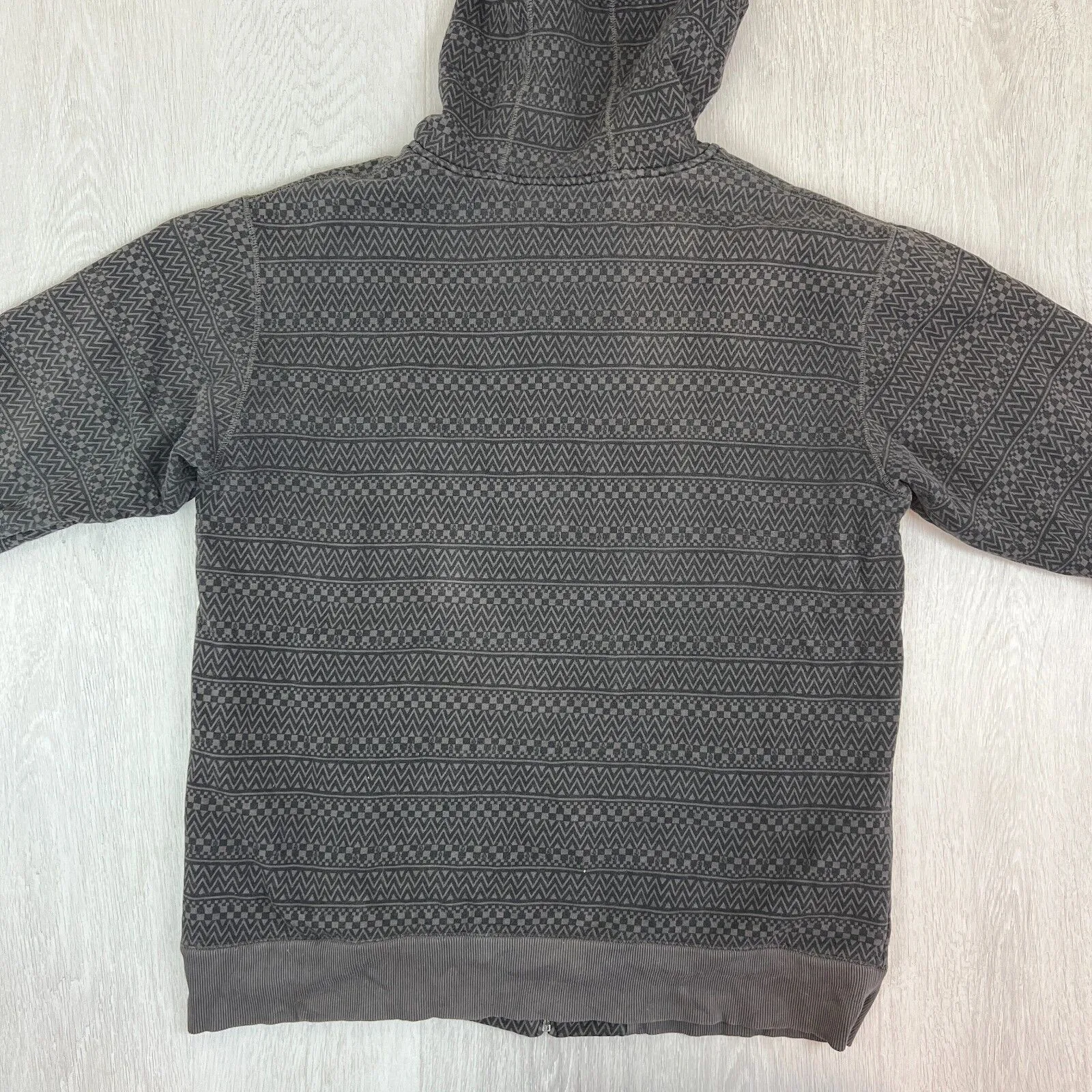 Volcom Mens Fleece Lined Aztec Print Hoodie Size 2XL