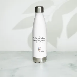Vulnerable 2021 Black Type Lyric 1 Stainless Steel Water Bottle