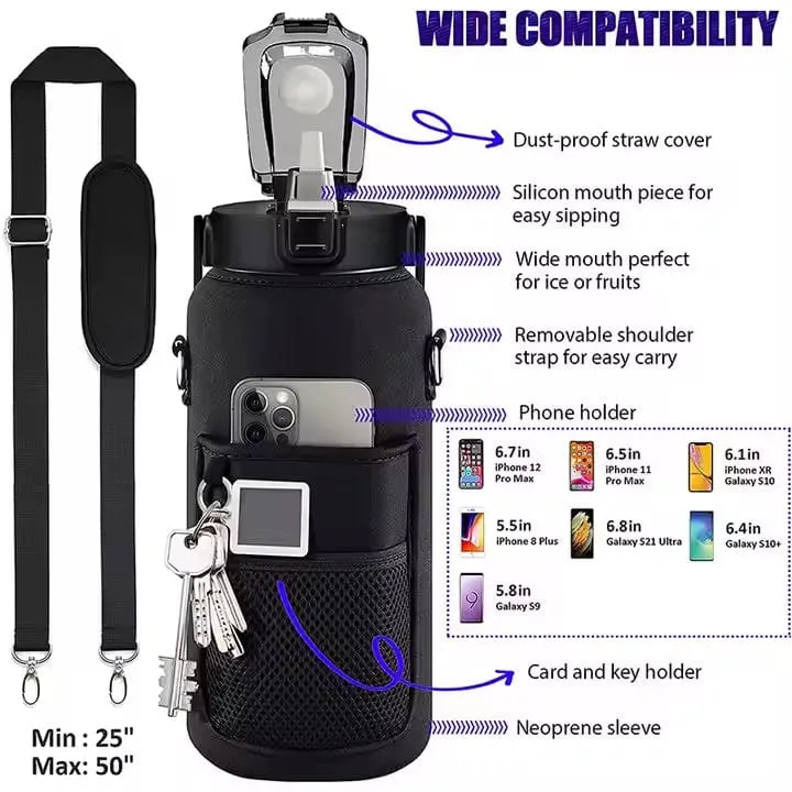Water Bottle With Sleeve