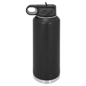 We The People Wrapped Stainless Steel Laser engraved water bottle.