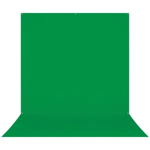 Westcott X-Drop Pro Wrinkle-Resistant Backdrop Sweep | Chroma-Key Green, 8 x 13'