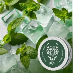 White OLO Double Mint Nicotine Pouches