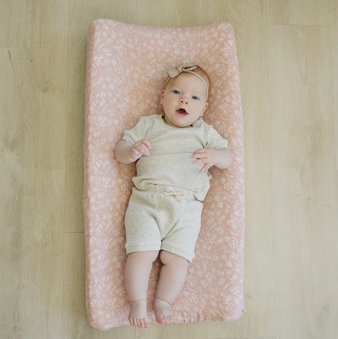 Wildflower Muslin Changing Pad Cover