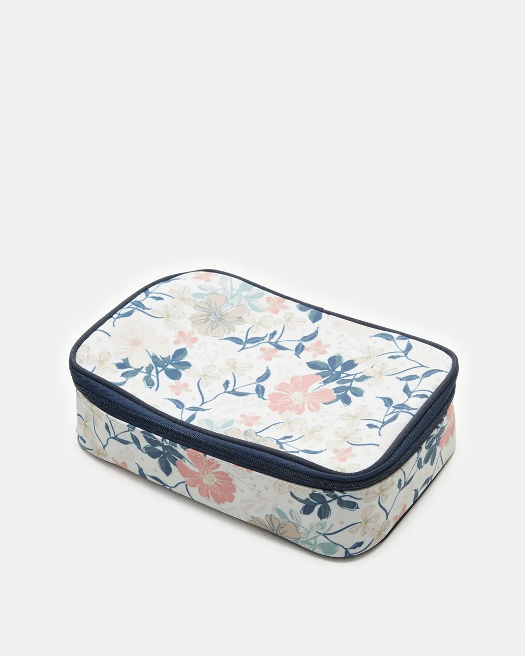 Women Assorted Printed Cosmetic Pouch Set (4 Piece)