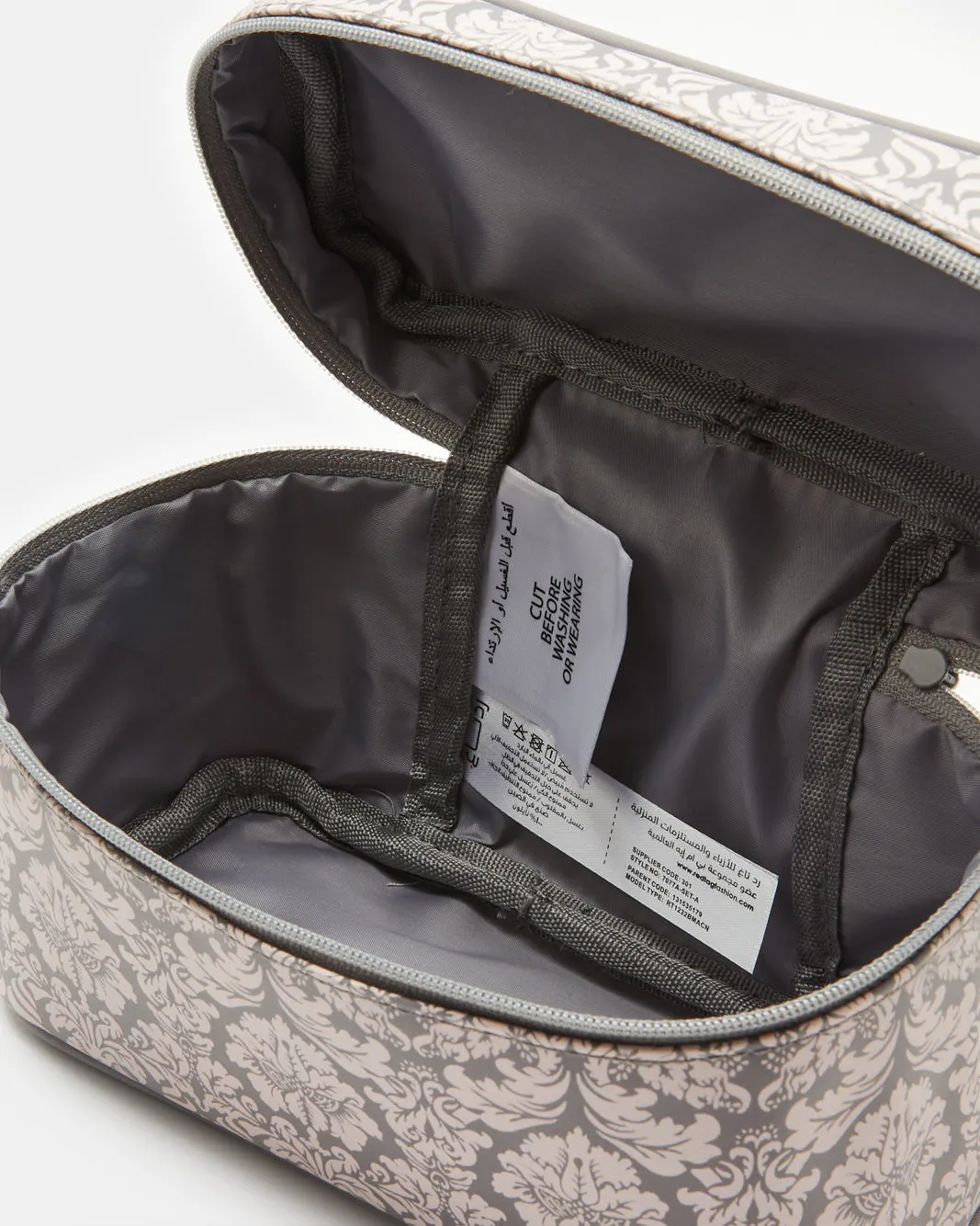 Women Assorted Printed Cosmetic Pouch Set (4 Piece)