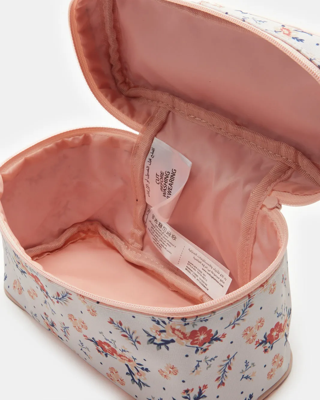 Women Assorted Printed Cosmetic Pouch Set (4 Piece)