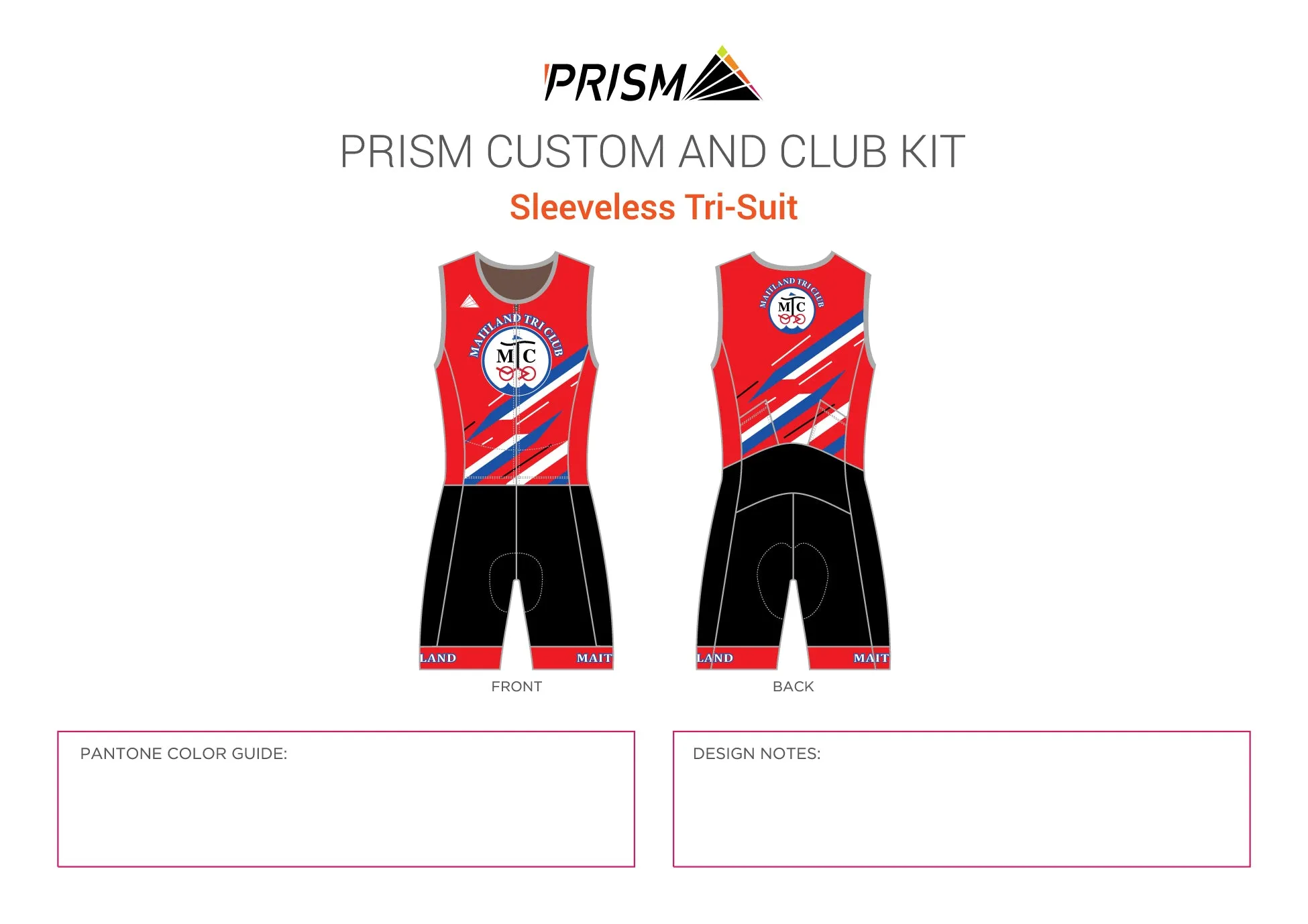 Women's Endurance Sleeveless Tri-Suit