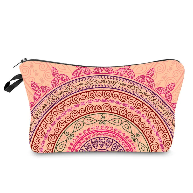 Women's Mandala Printed Pattern Clutch Storage Bags