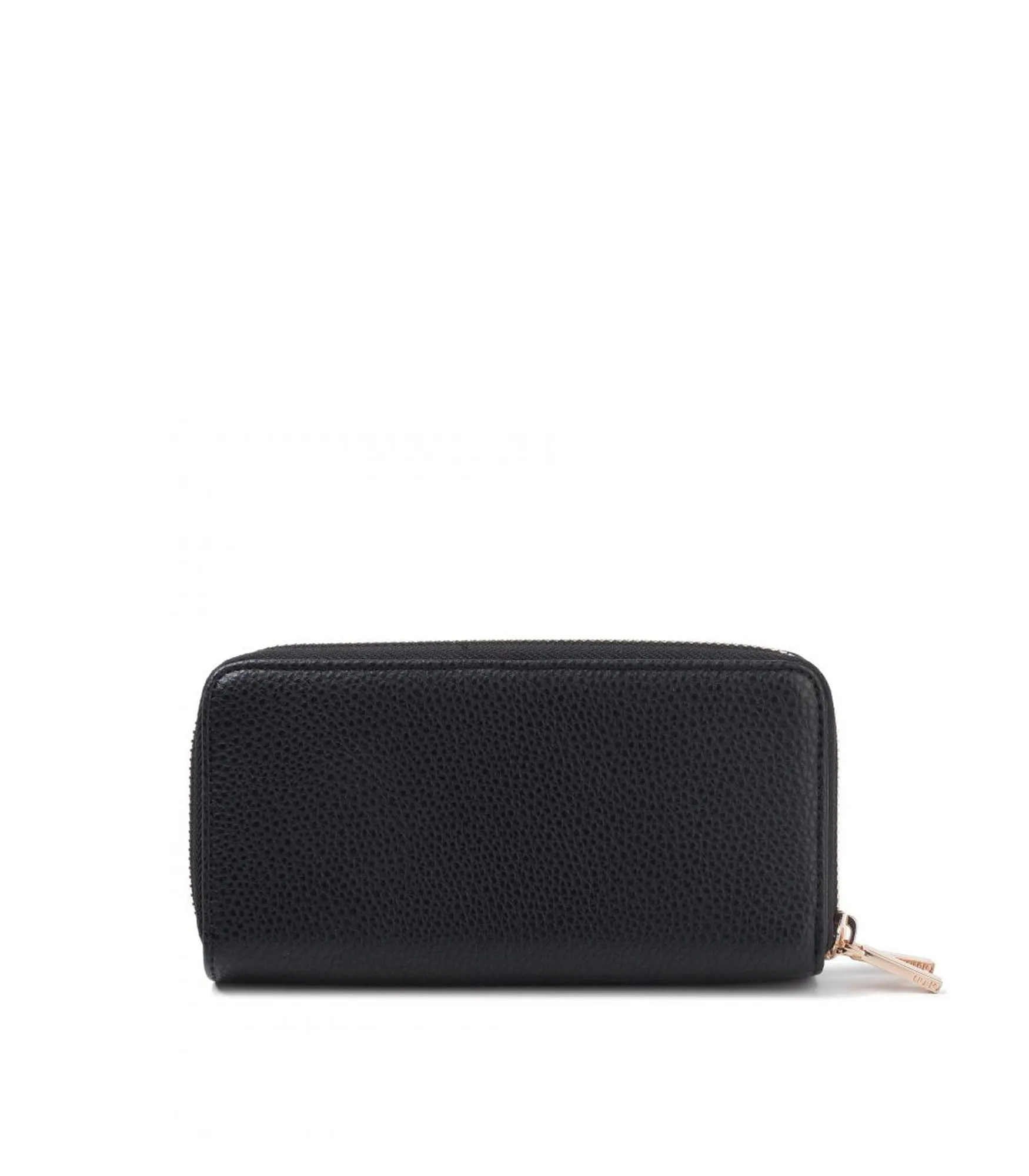 Xl Double Zip Around - Nero