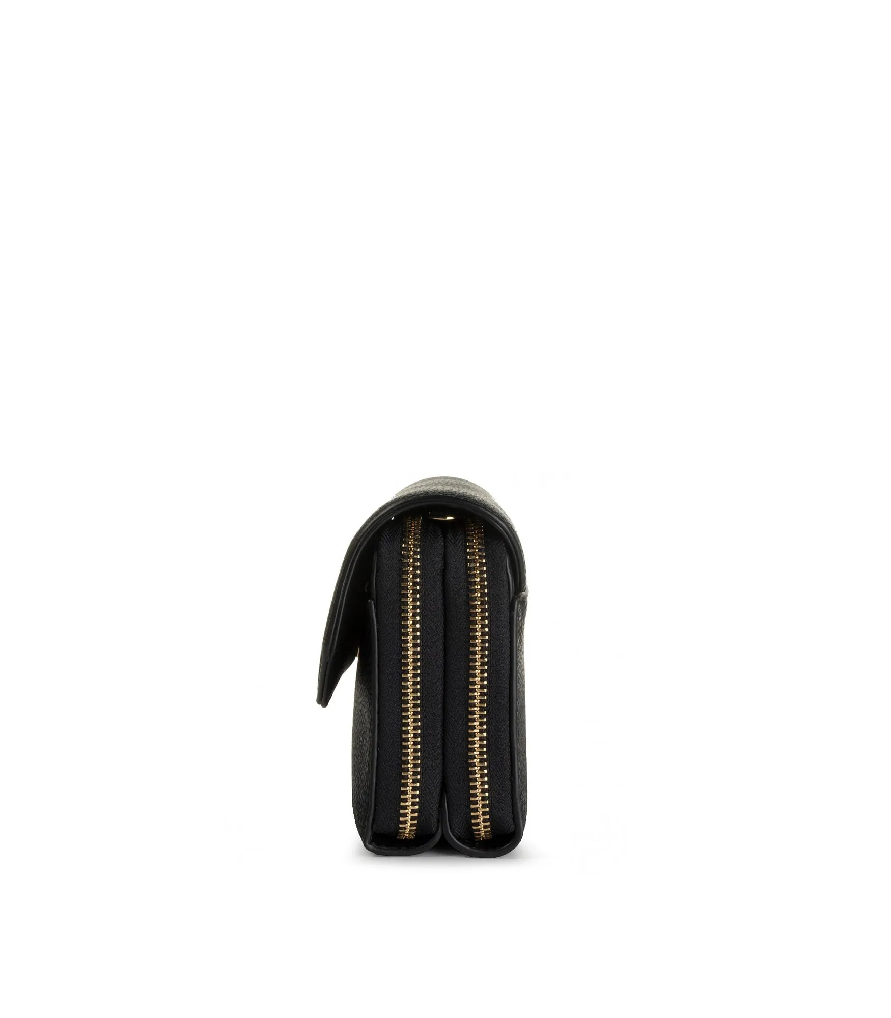 Xl Double Zip Around - Nero