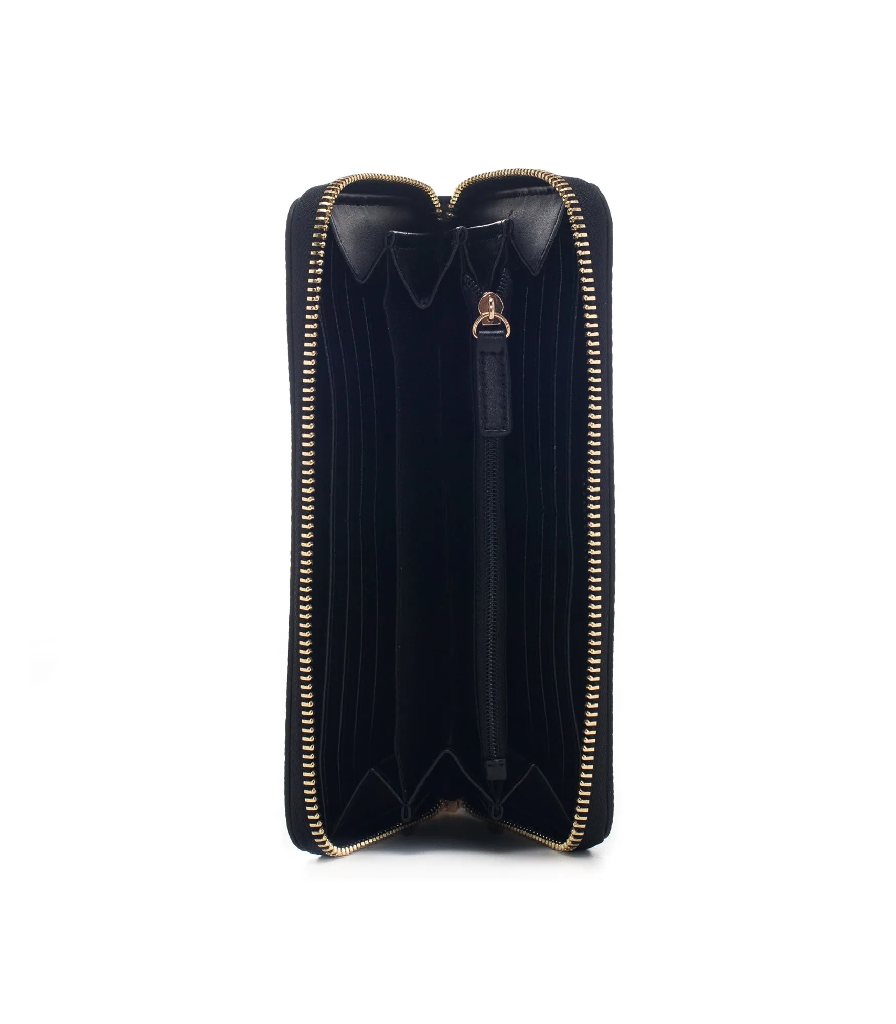 Xl Zip Around - Leopardo Marrone