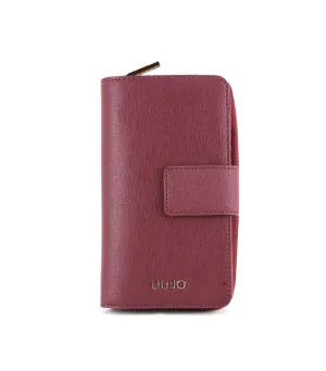 Xl Zip Around W/Flap - Dark Red