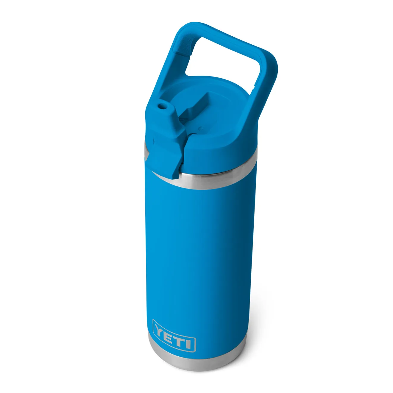 YETI Rambler 18oz Bottle Big Wave Blue