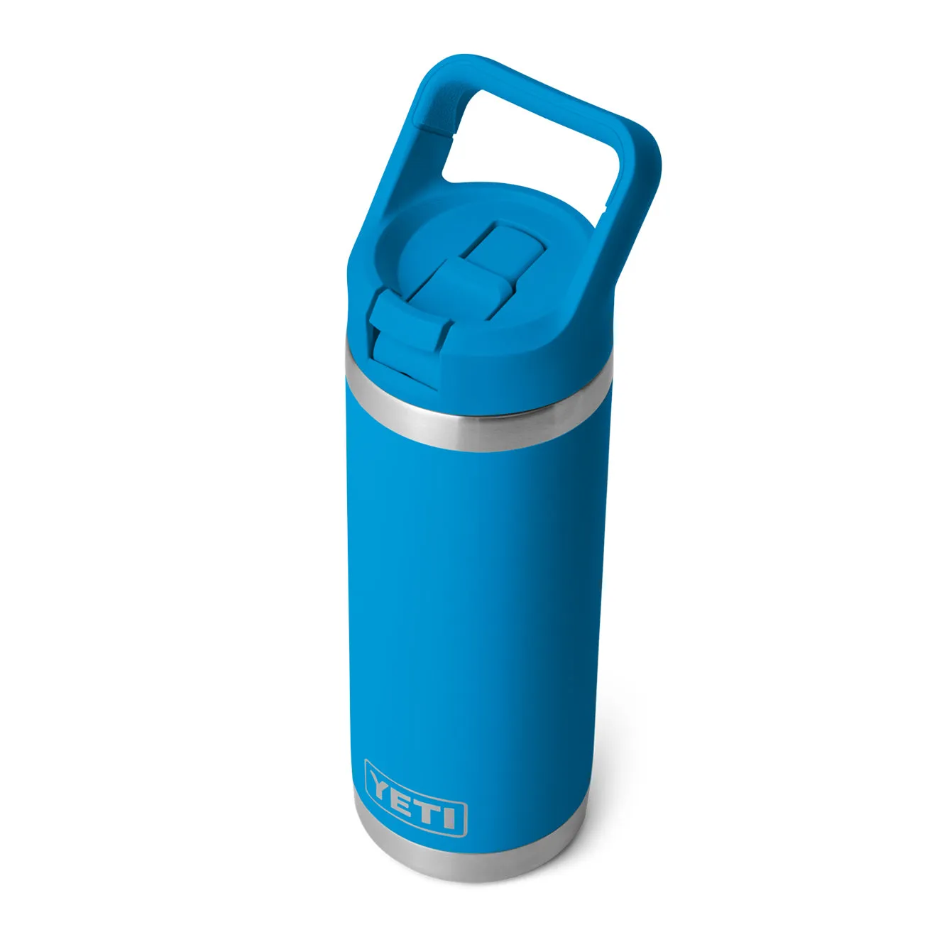 YETI Rambler 18oz Bottle Big Wave Blue