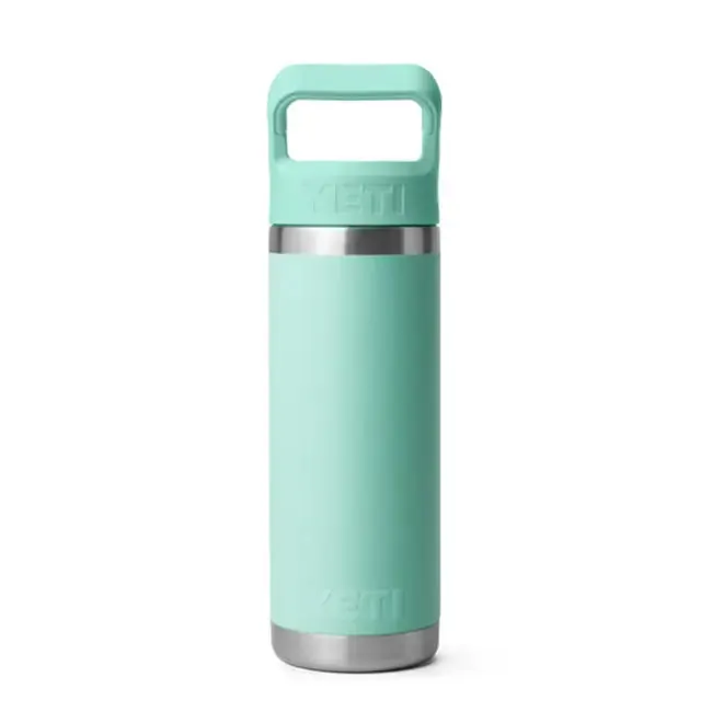 Yeti Rambler 18oz Straw Bottle Seafoam