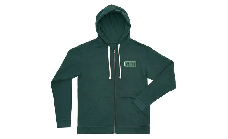 Yeti Zip Logo Hoodie