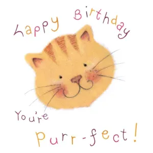You-re Purr-fect Birthday Card