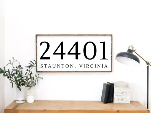 Zip Code Sign